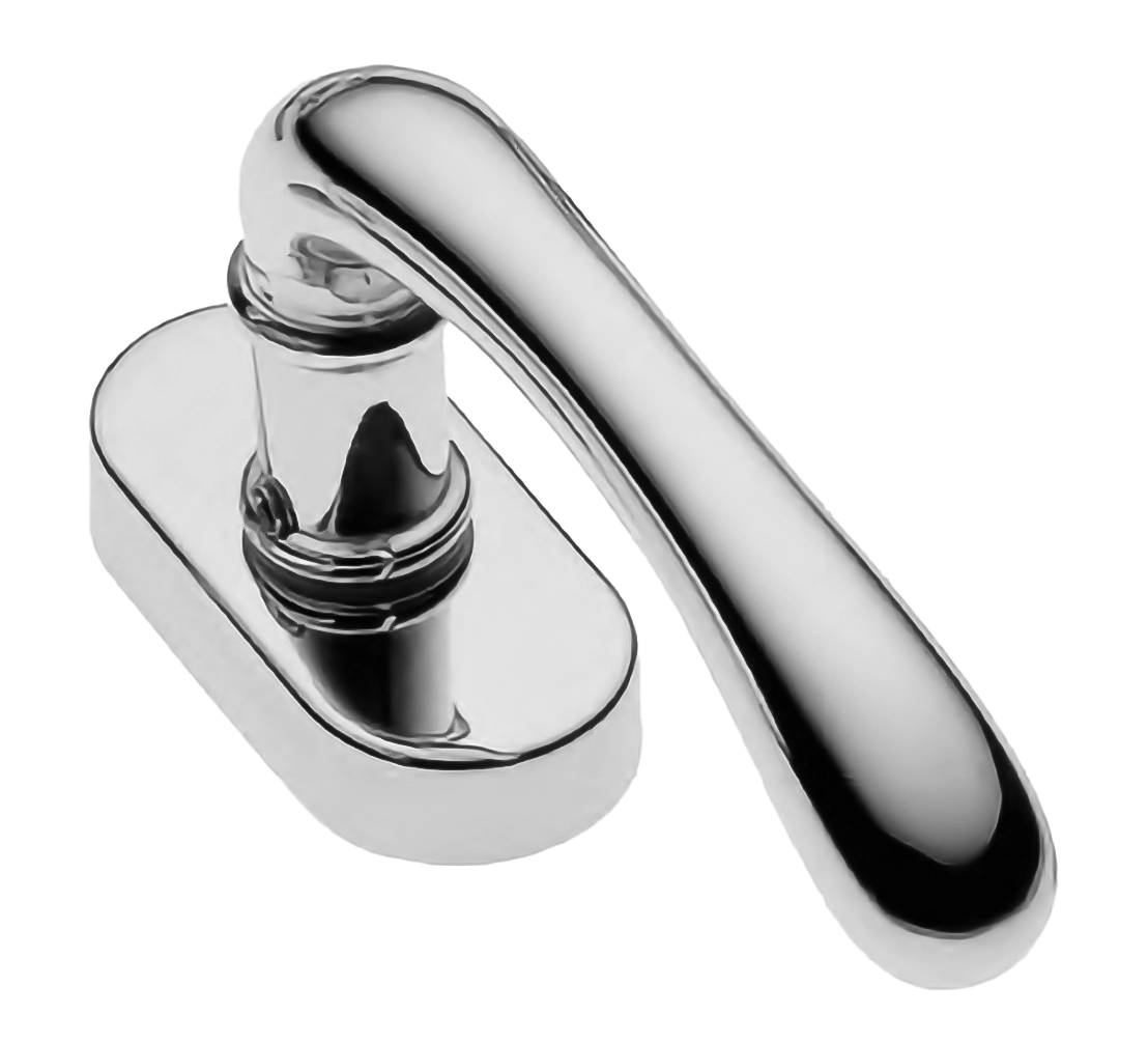 Ручка оконная RING W1 CRO, цвет - хром фото купить Нижний Новгород