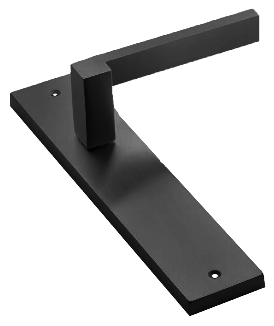 STONE PL NERO, ручка на планке, цвет - черный фото купить в Нижнем Новгороде