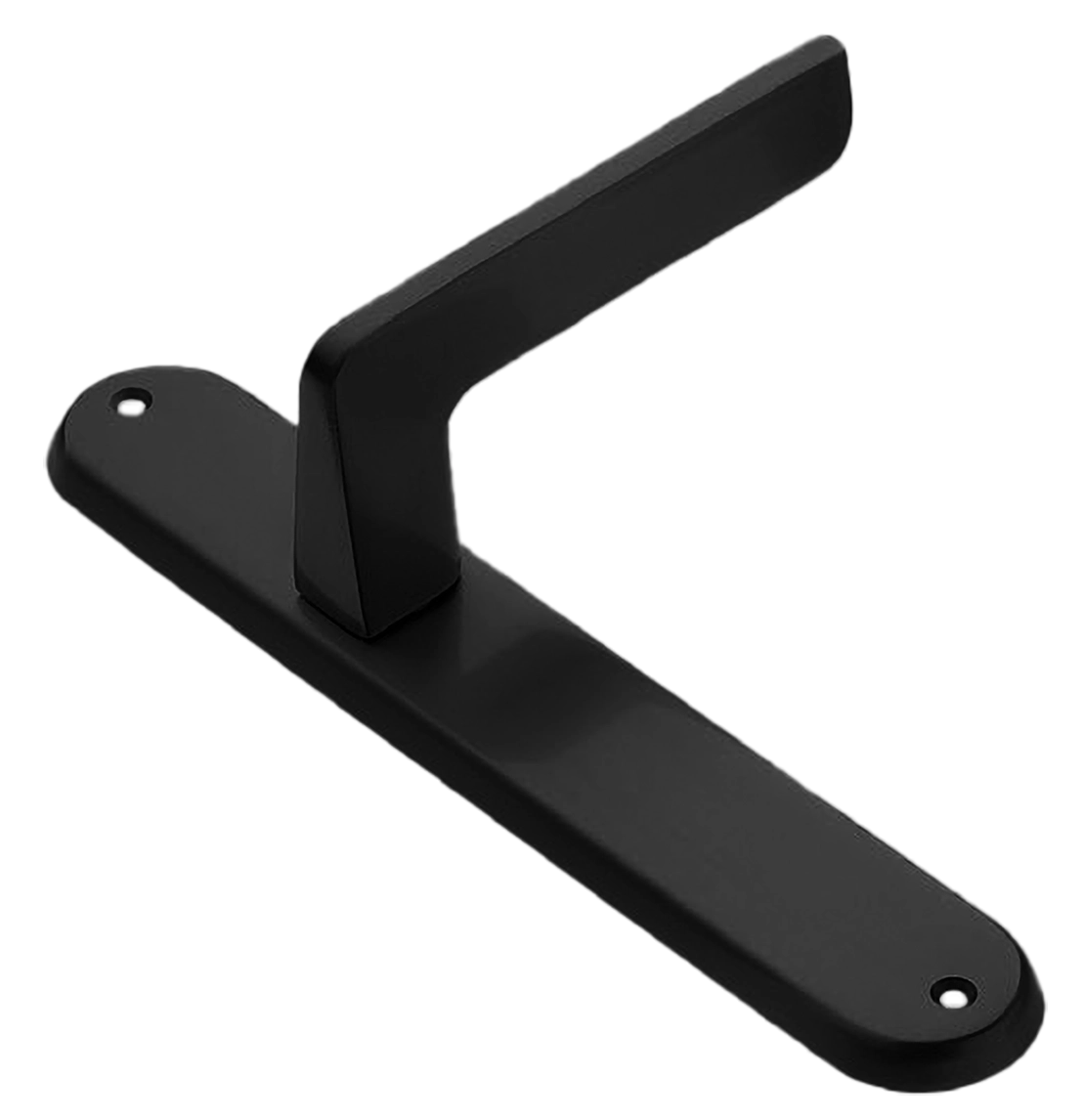 ROCK PL NERO, ручка на планке, цвет - черный фото купить в Нижнем Новгороде