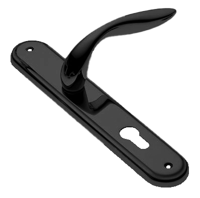 LEON PL NERO, ручка на планке, цвет - черный фото купить в Нижнем Новгороде