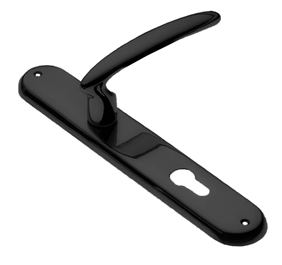 FLAMINGO PL NERO, ручка на планке, цвет - черный фото купить в Нижнем Новгороде