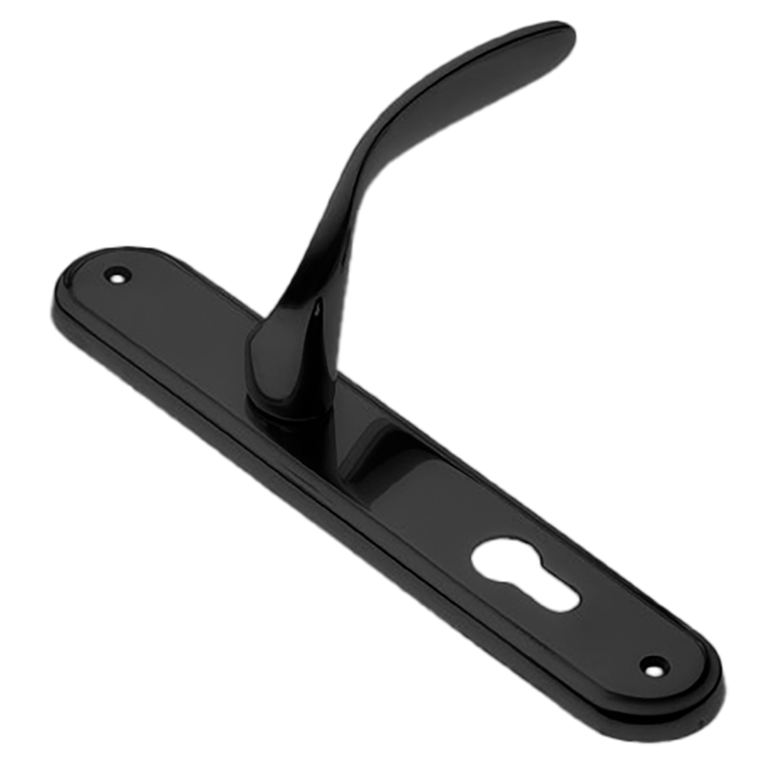 COBRA PL NERO, ручка на планке, цвет - черный фото купить в Нижнем Новгороде