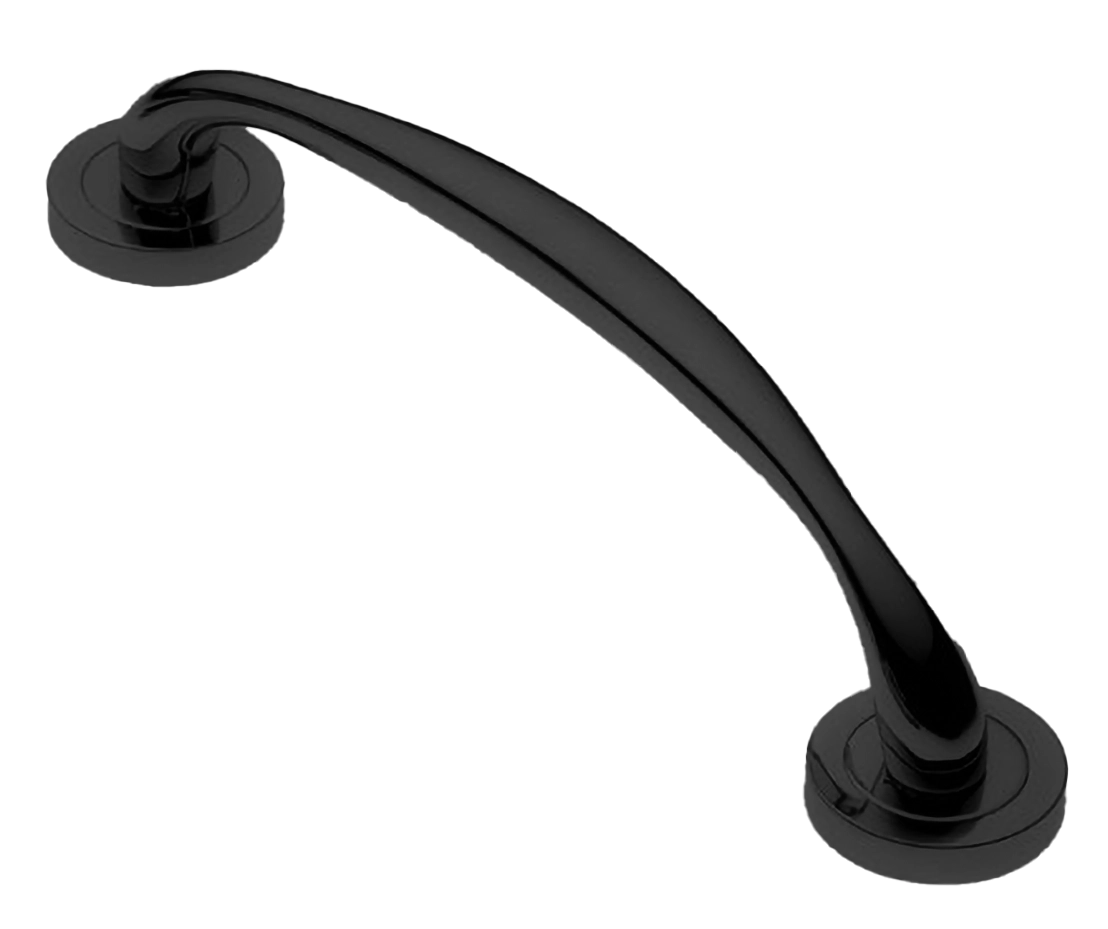 Ручка-скоба LEON PH NERO, цвет - черный фото купить в Нижнем Новгороде