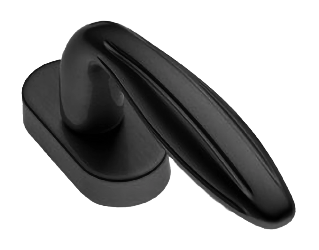 Ручка оконная BUD W1 NERO, цвет - черный фото купить в Нижнем Новгороде