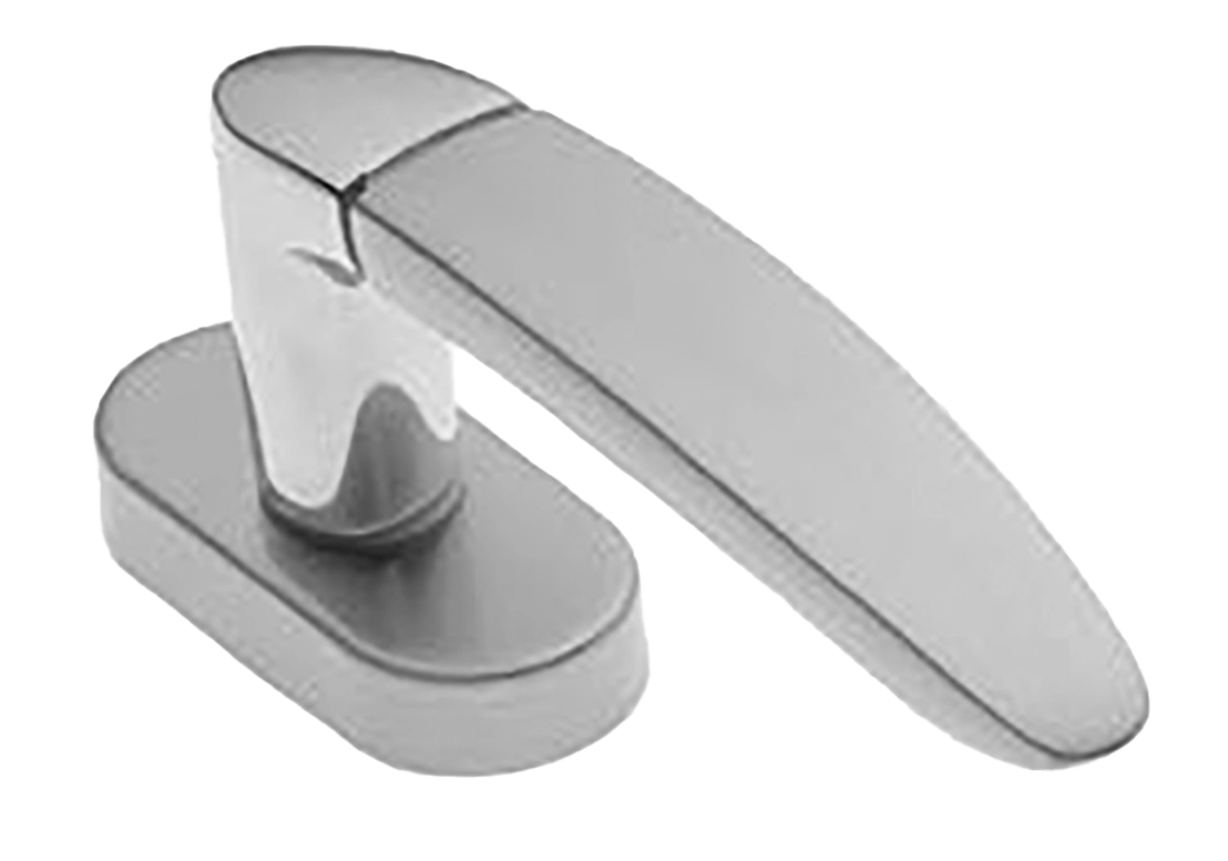 Ручка оконная SAIL W1 CSA/CRO, цвет - матовый хром/хром фото купить в Нижнем Новгороде