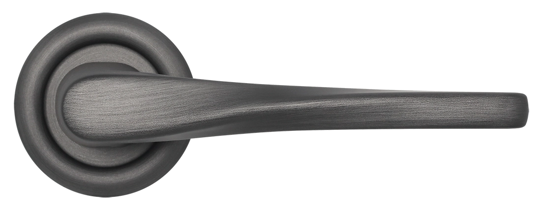 Ручка дверная THE OLYMPICS R7 SST на круглой розетке, цвет Летняя гроза/Summer Storm фото купить в Нижнем Новгороде