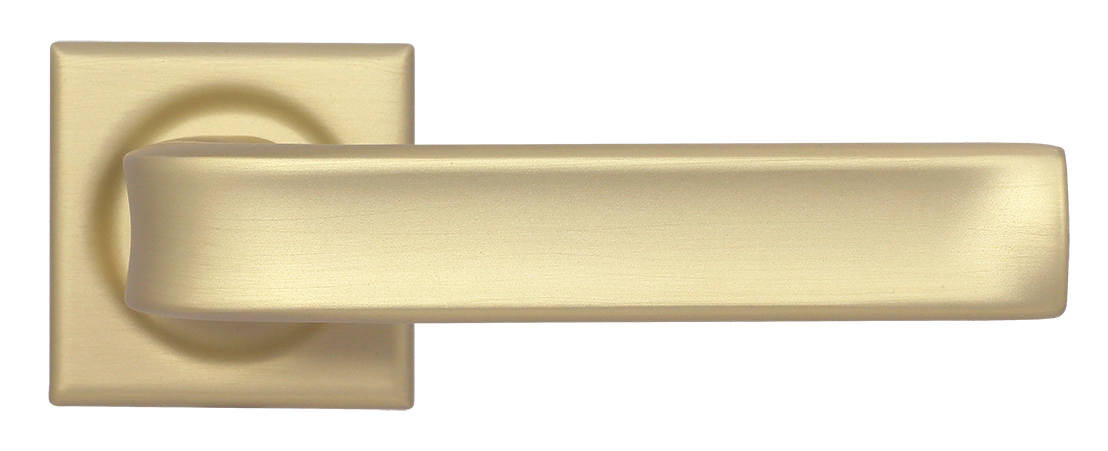 Ручка дверная THE BUS STATION S7 AH на квадратной розетке, цвет Осенний мёд/Autumn Honey фото купить в Нижнем Новгороде