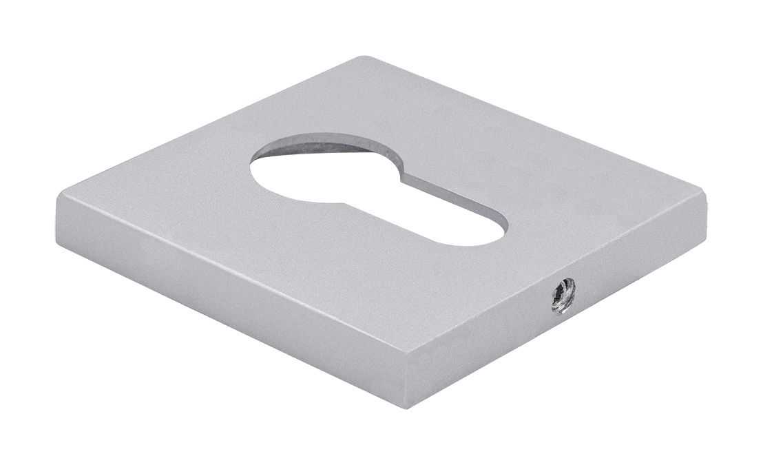 Накладка на замок MH-KH-S6 ASC под евроцилиндр, цвет анодированный матовый хром фото купить Нижний Новгород