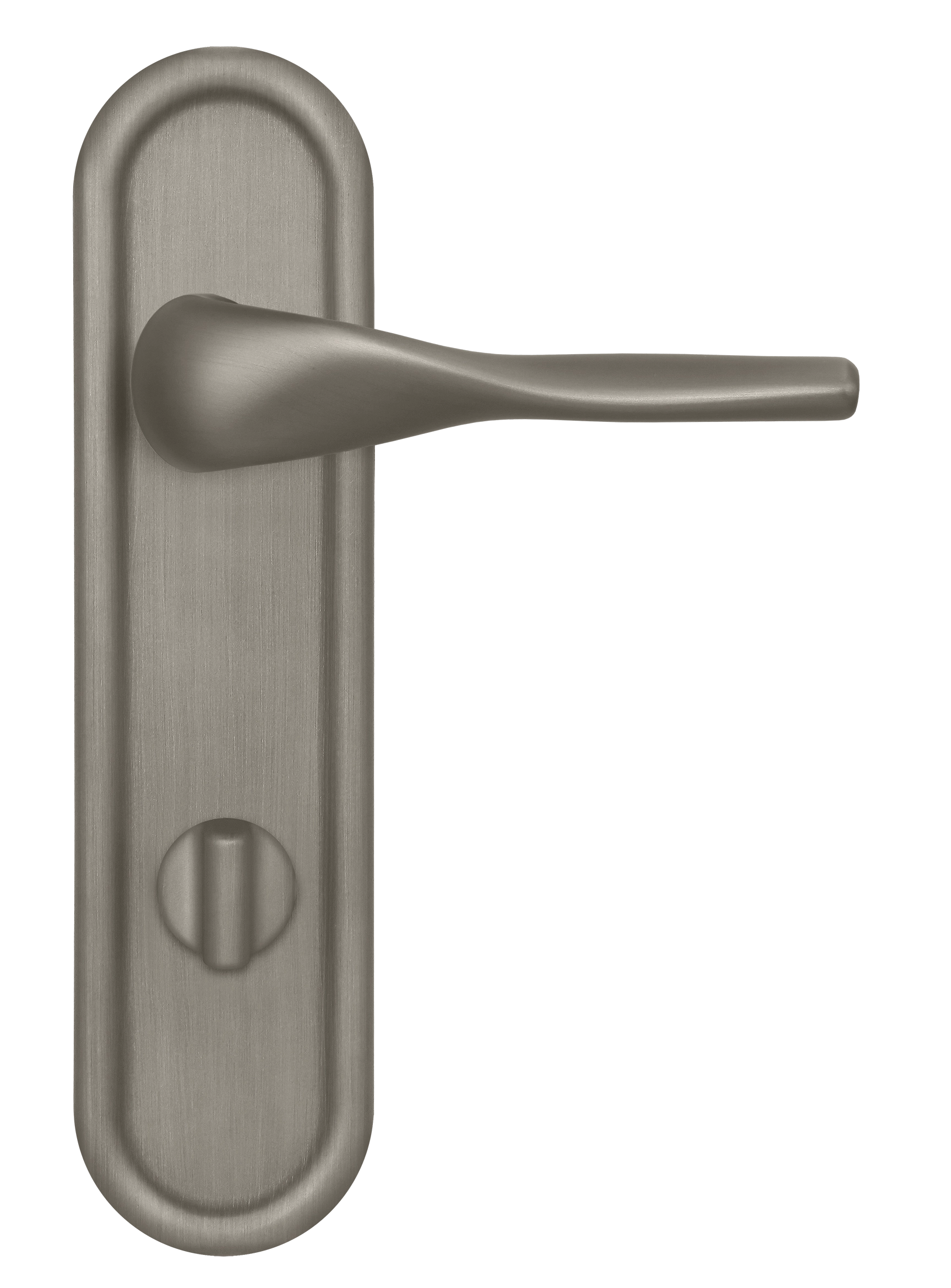 Ручка дверная LVB PLR WC SMI на планке под сантехническую завертку, цвет Весенняя дымка/Spring Mist фото купить в Нижнем Новгороде