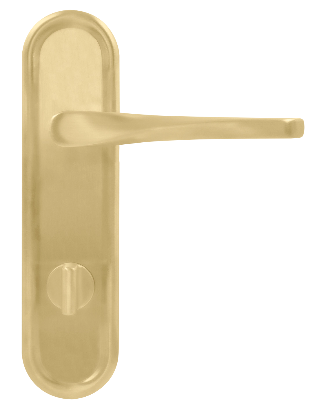 Ручка дверная THE OLYMPICS PLR WC AH на планке под сантехническую завертку, цвет Осенний мёд/Autumn Honey фото купить в Нижнем Новгороде