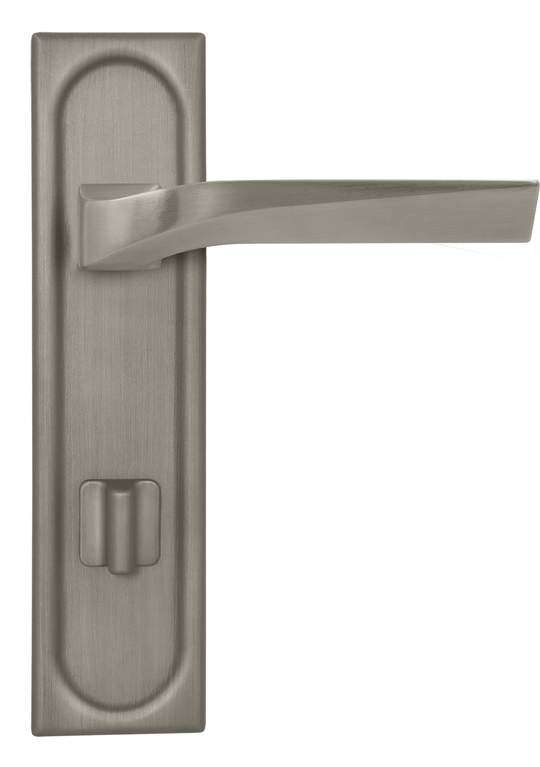 Ручка дверная WD CONCERT HALL PLS WC SMI на планке под сантехническую завертку, цвет Весенняя дымка/Spring Mist фото купить в Нижнем Новгороде