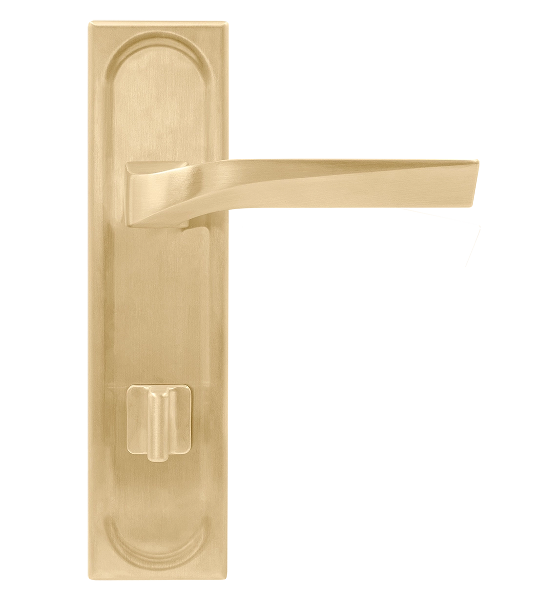 Ручка дверная WD CONCERT HALL PLS WC AH на планке под сантехническую завертку, цвет Осенний мёд/Autumn Honey фото купить в Нижнем Новгороде