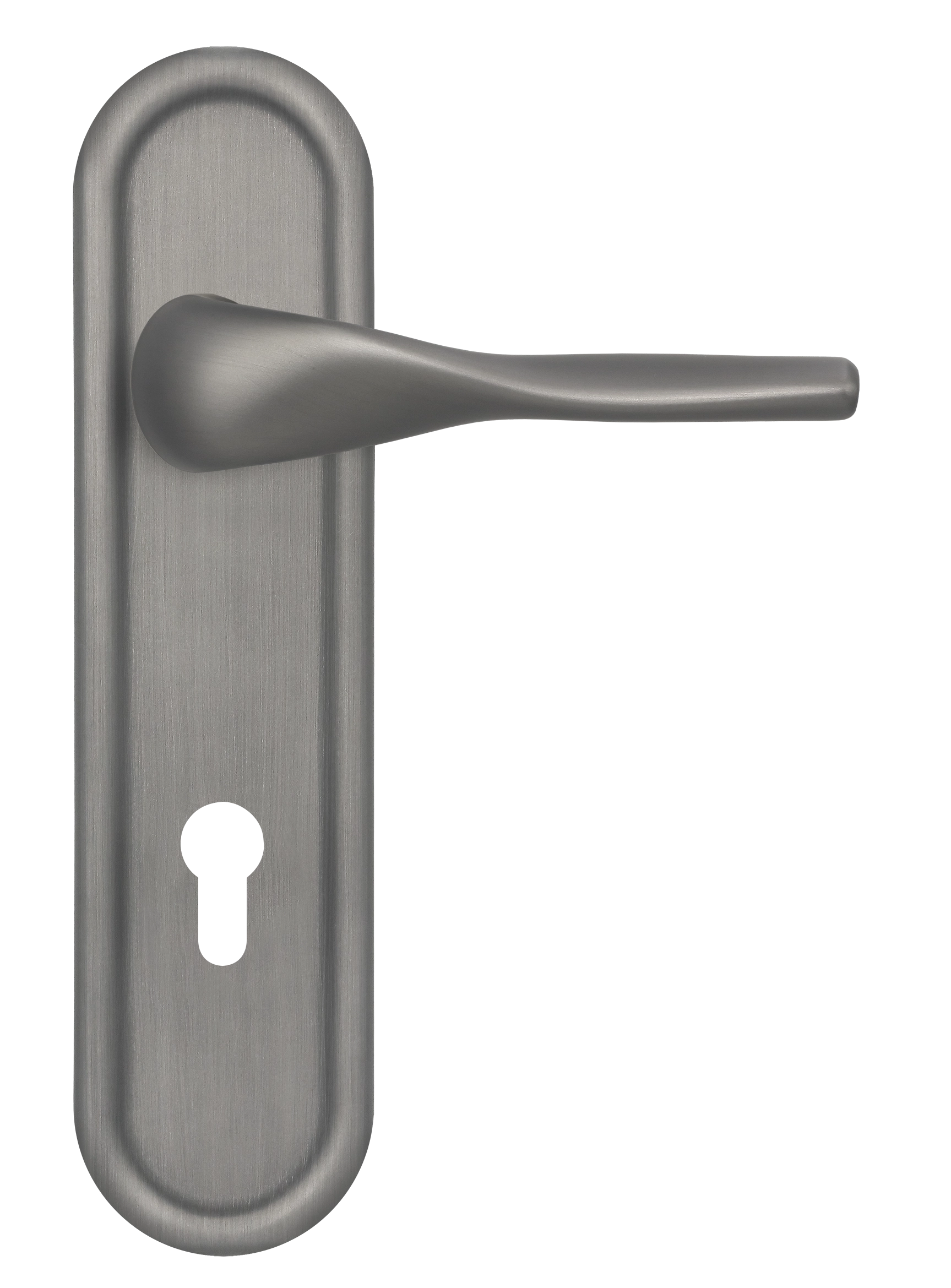 Ручка дверная LVB PLR KH WF на планке под ключевой цилиндр