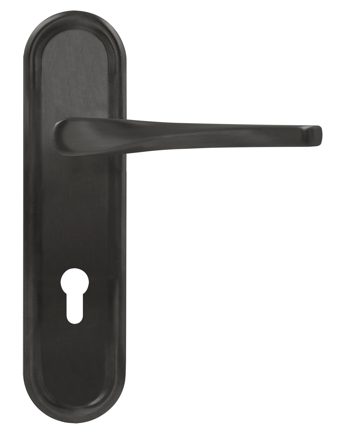 Ручка дверная THE OLYMPICS PLR KH SST на планке под ключевой цилиндр, цвет Летняя гроза/Summer Storm фото купить Нижний Новгород