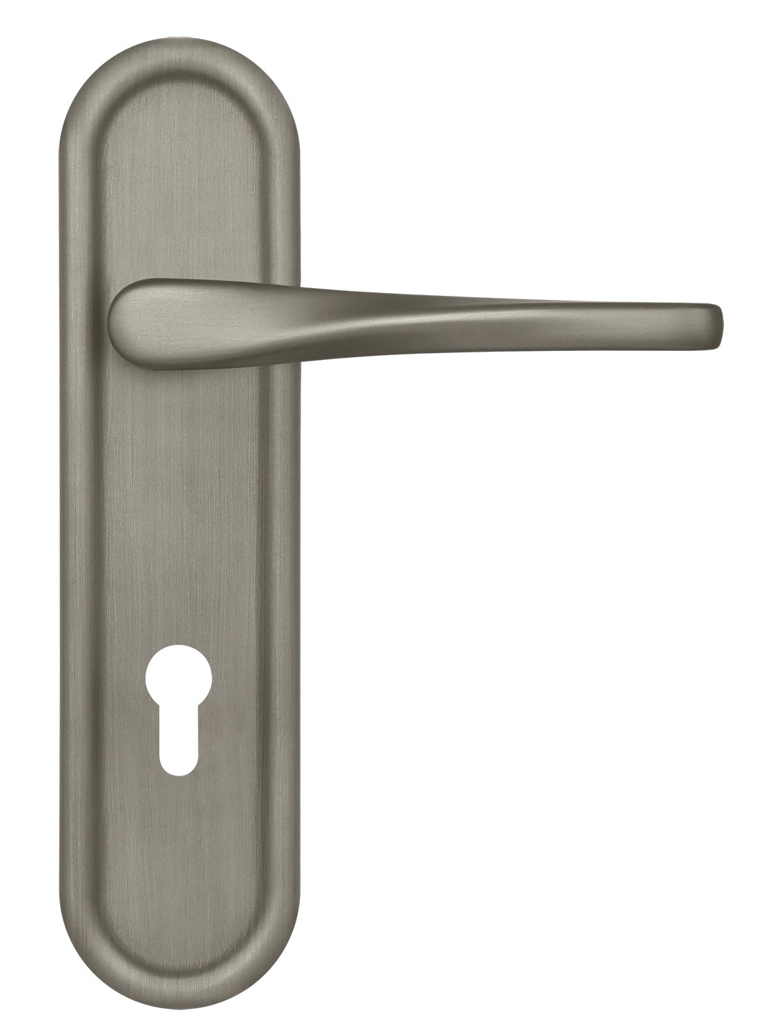 Ручка дверная THE OLYMPICS PLR KH SMI на планке под ключевой цилиндр, цвет Весенняя дымка/Spring Mist фото купить Нижний Новгород