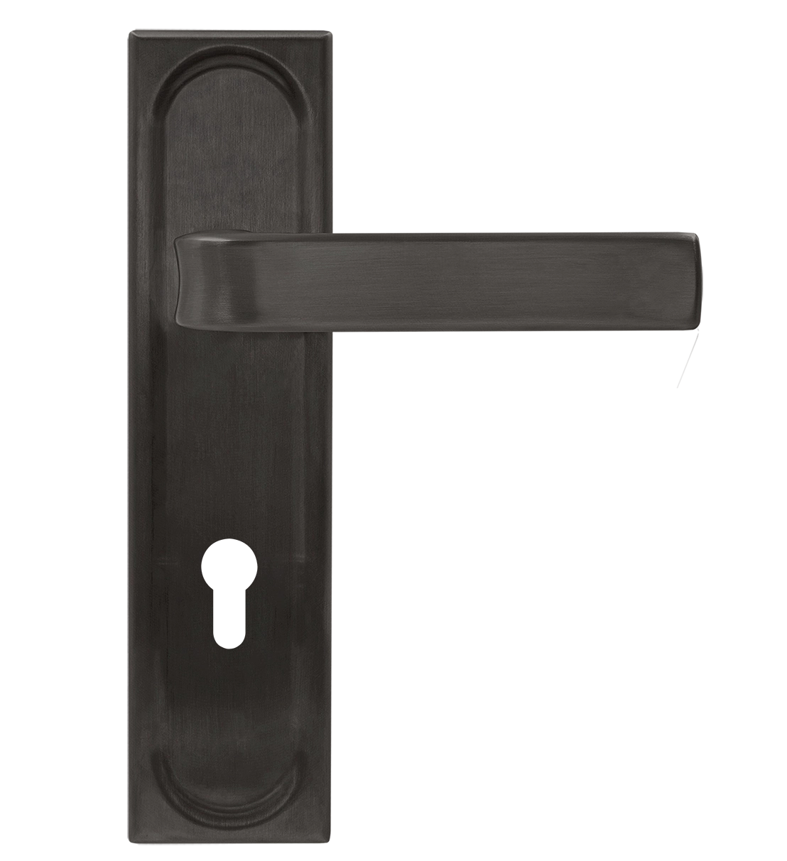 Ручка дверная THE BUS STATION PLS KH SST на планке под ключевой цилиндр, цвет Летняя гроза/Summer Storm фото купить Нижний Новгород