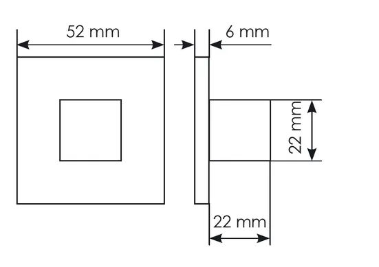 Комплект дверных ручек MH-54-S6 BL с заверткой MH-WC-S6 BL + замок M1895 BL, цвет черный фото дверная фурнитура Нижний Новгород