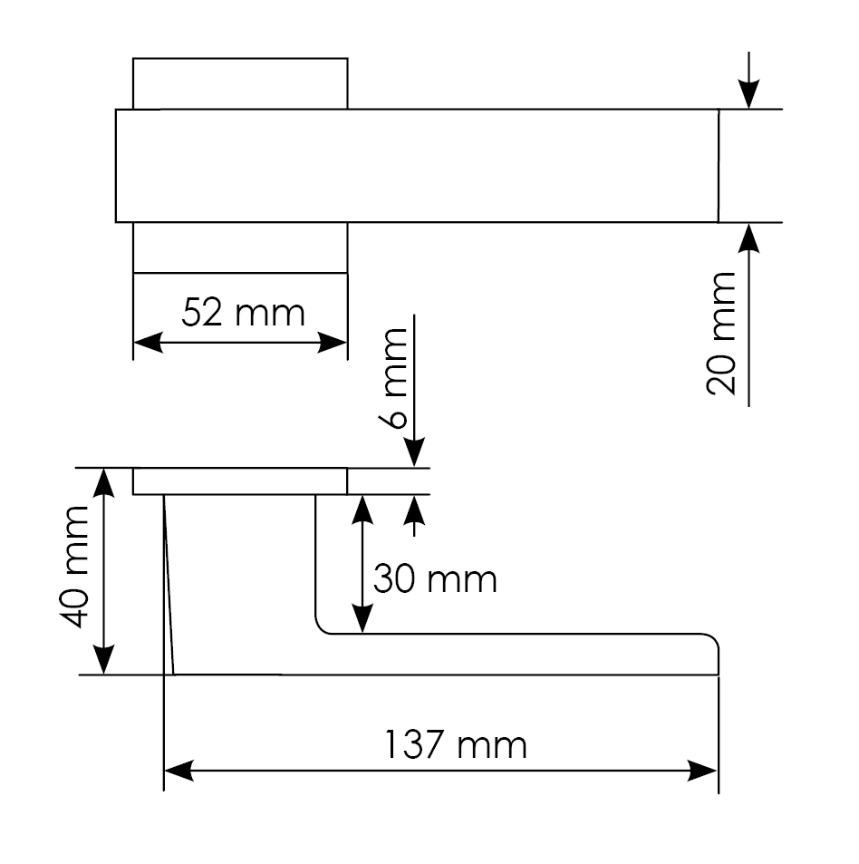 Комплект дверных ручек MH-56-S6 BL с заверткой MH-WC-S6 BL + магнитный замок M1895 BL, цвет черный фото morelli Нижний Новгород