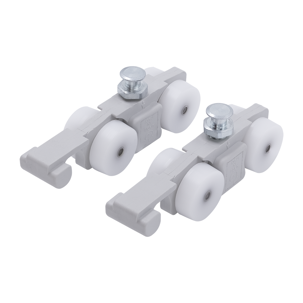 Комплект ролик-стопор SLIDING SET 1-SO 40kg NEW для синхр. открывания, дверь до 40кг фото фурнитура Нижний Новгород