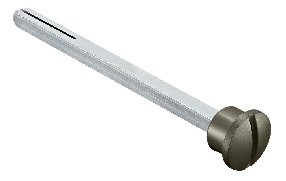 Четырехгранник LUX-SPINDLE-WC 110 ANT 110мм с кнопкой, цвет антрацит фото купить Нижний Новгород