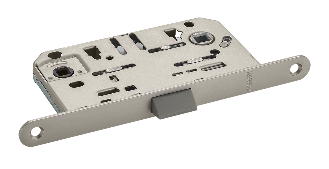 Замок межкомнатный 1895P MSN бесшумный многофункциональный, цвет матовый сатинированный никель фото купить Нижний Новгород