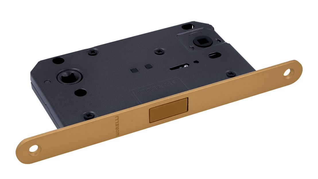 Защелка межкомнатная M1895 FTG магнитная, сантехническая, цвет матовое итальянское золото фото купить Нижний Новгород