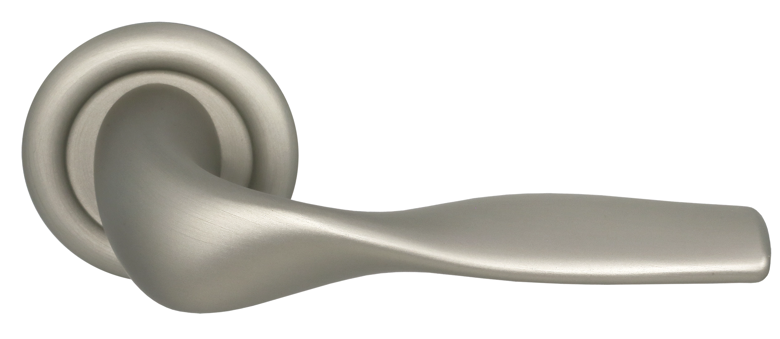 Ручка дверная LVB R7 SMI на круглой розетке, цвет Весенняя дымка/Spring Mist фото купить Нижний Новгород