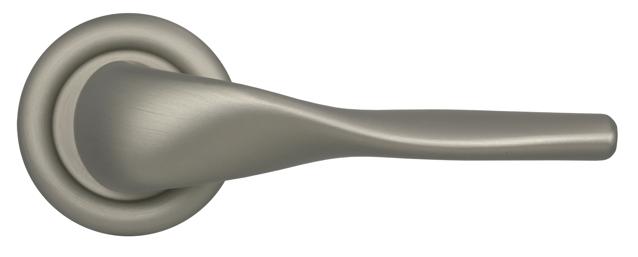 Ручка дверная LVB R7 SMI на круглой розетке, цвет Весенняя дымка/Spring Mist фото купить в Нижнем Новгороде