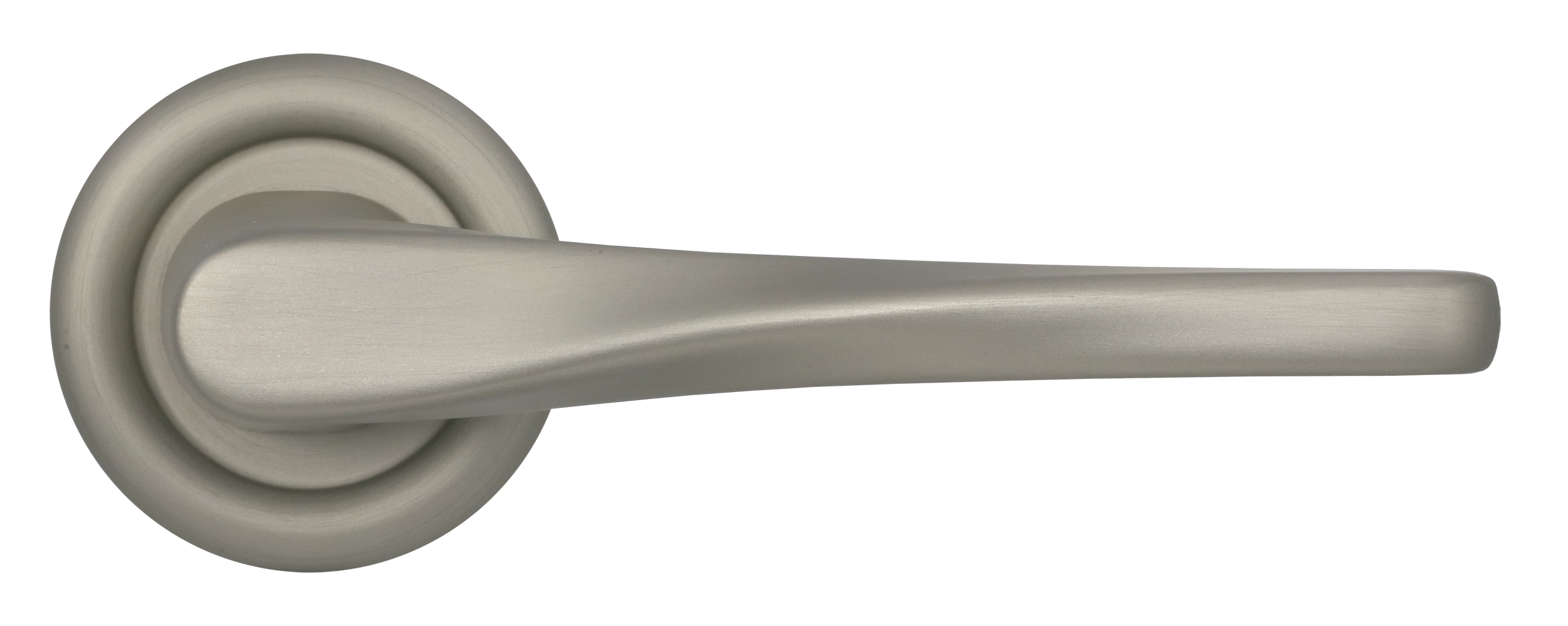 Ручка дверная THE OLYMPICS R7 SMI на круглой розетке, цвет Весенняя дымка/Spring Mist фото купить в Нижнем Новгороде