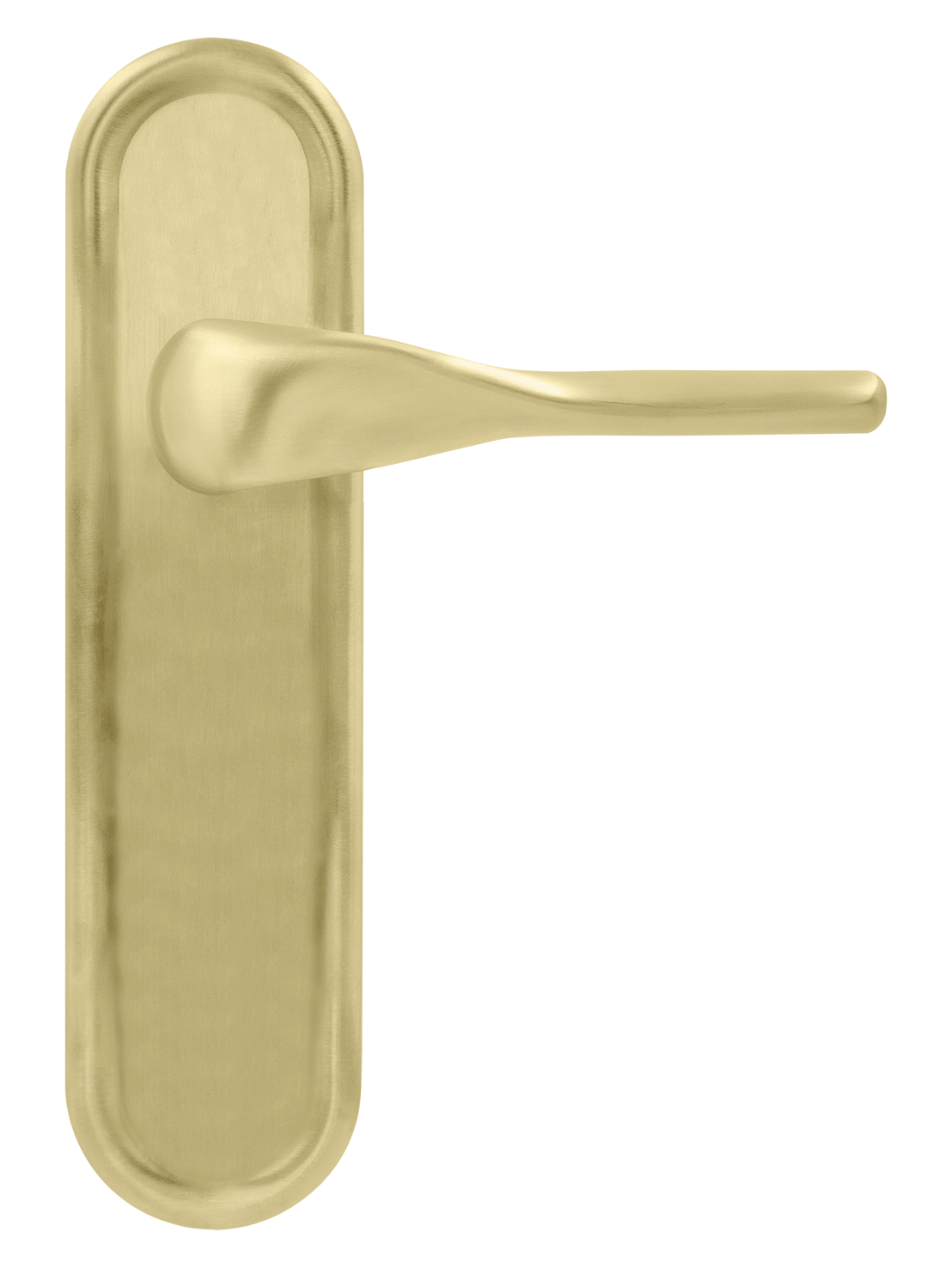 Ручка дверная LVB PLR AH на планке, цвет Осенний мёд/Autumn Honey фото купить в Нижнем Новгороде