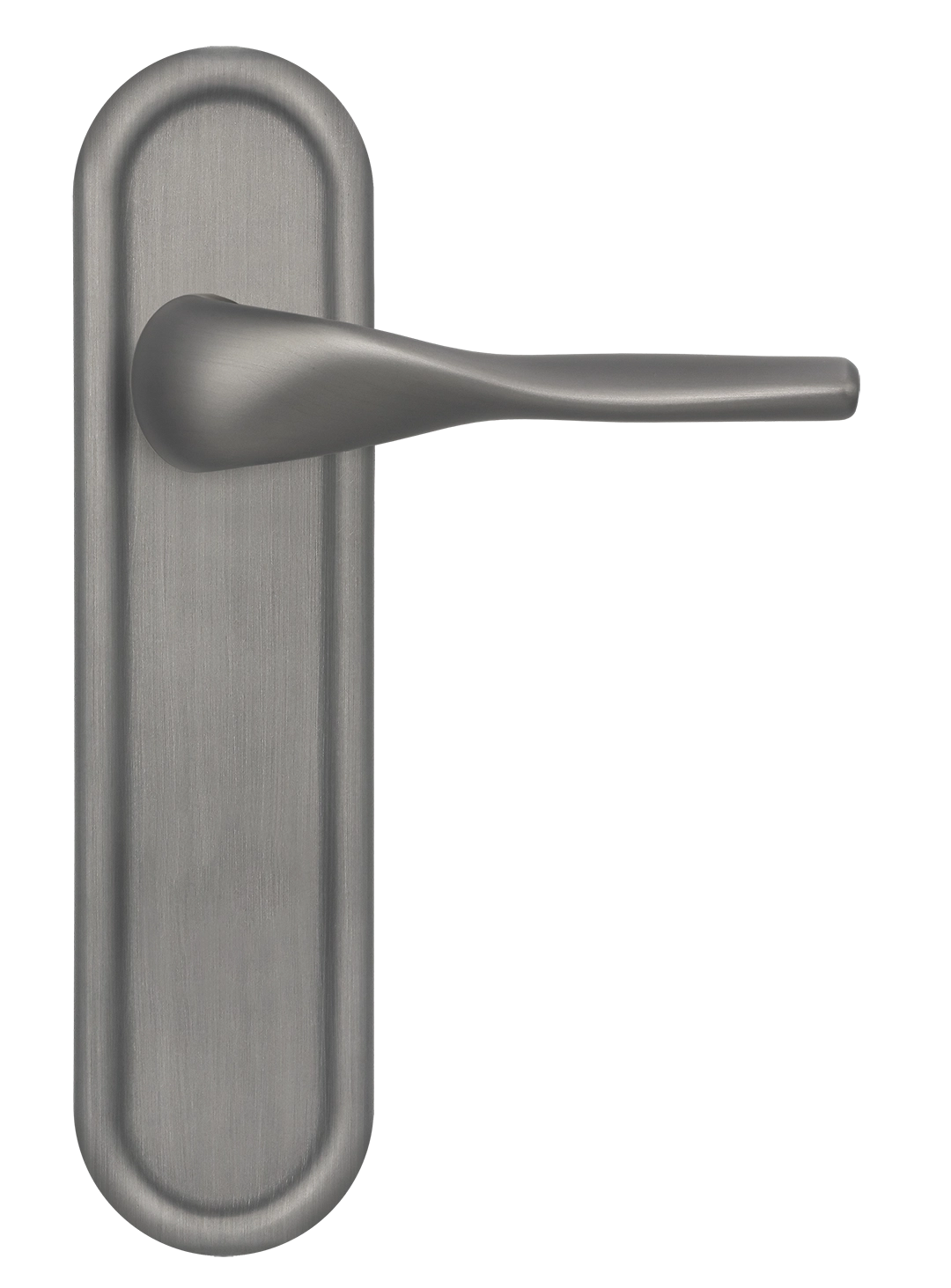 Ручка дверная LVB PLR WF на планке, цвет Зимняя стужа/Winter Frost фото купить в Нижнем Новгороде