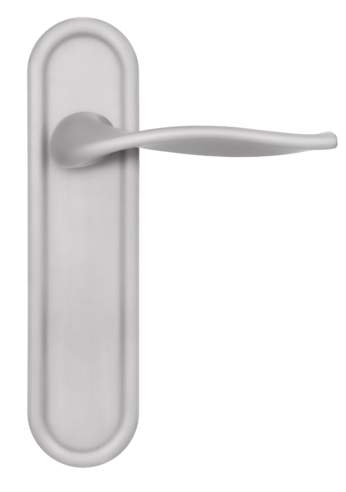 Ручка дверная SKYSCRAPER PLR SSW на планке, цвет Стокгольмский снегопад/Stockholm Snowfall фото купить в Нижнем Новгороде