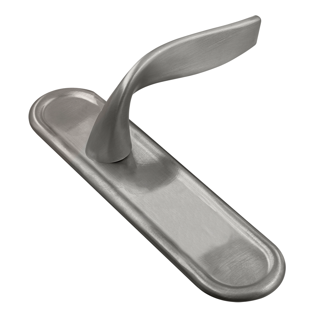 Ручка дверная SKYSCRAPER PLR WF на планке, цвет Зимняя стужа/Winter Frost фото купить Нижний Новгород