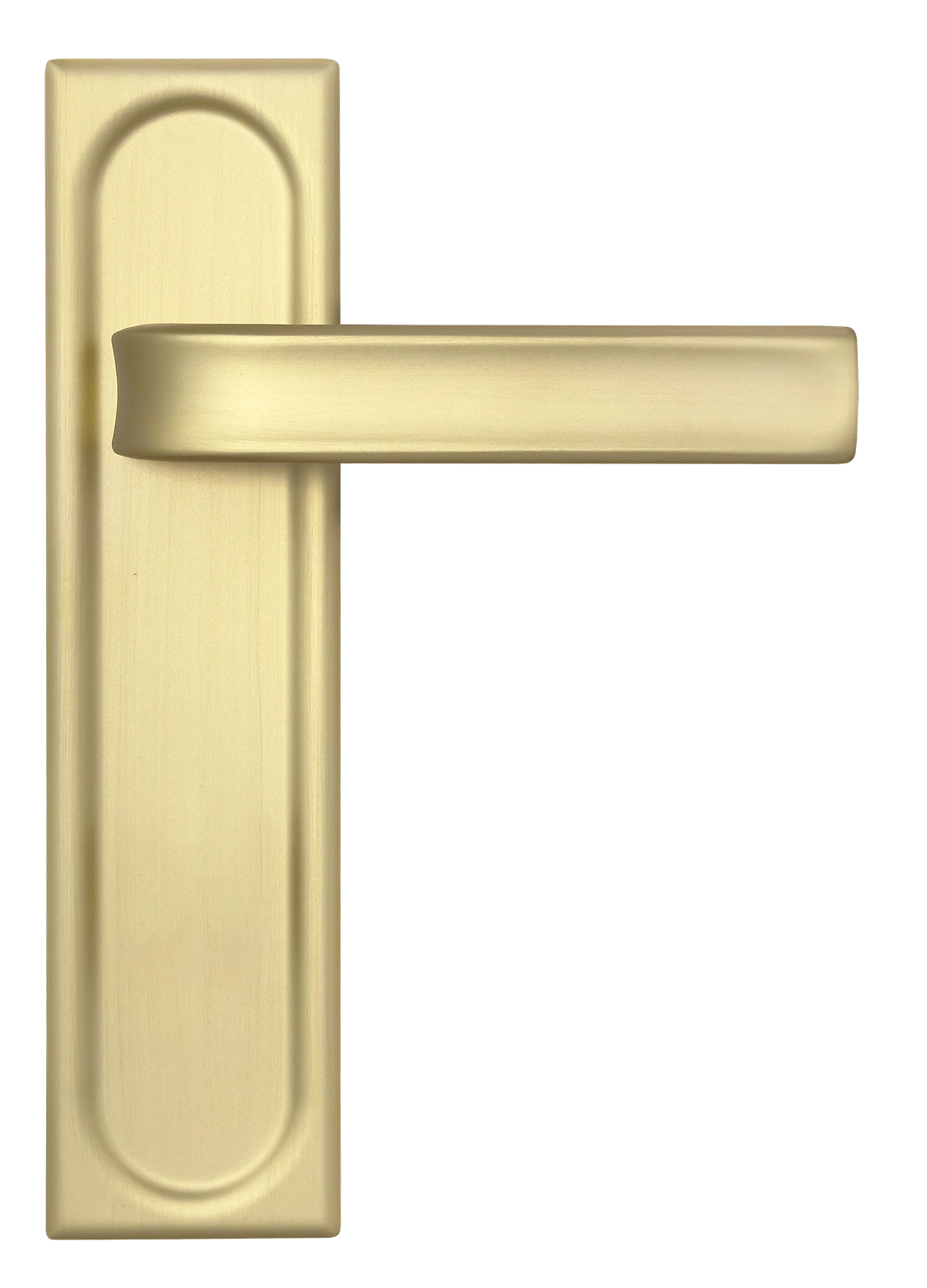 Ручка дверная THE BUS STATION PLS AH на планке, цвет Осенний мёд/Autumn Honey фото купить в Нижнем Новгороде