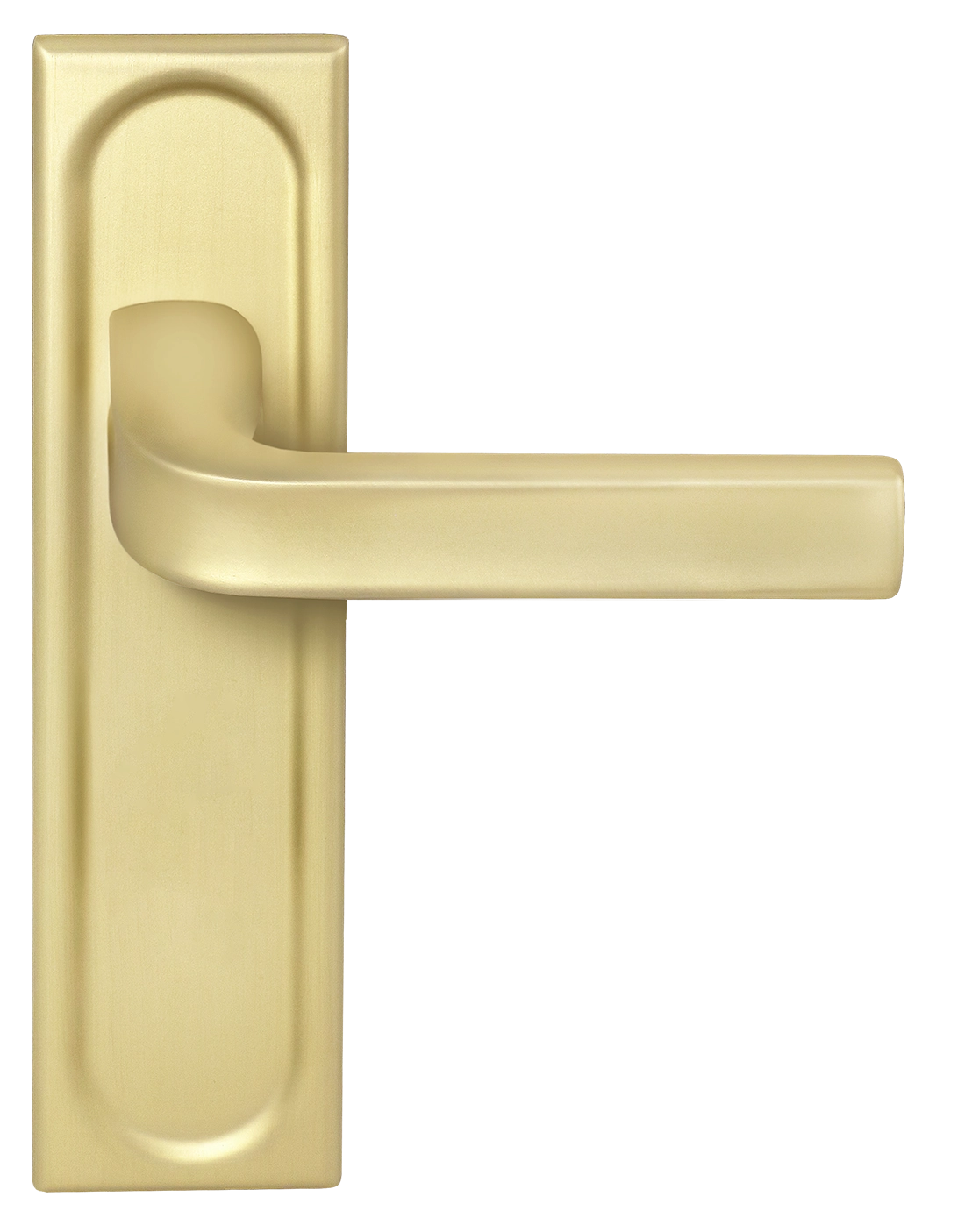 Ручка дверная THE BUS STATION PLS AH на планке, цвет Осенний мёд/Autumn Honey фото фурнитура Нижний Новгород