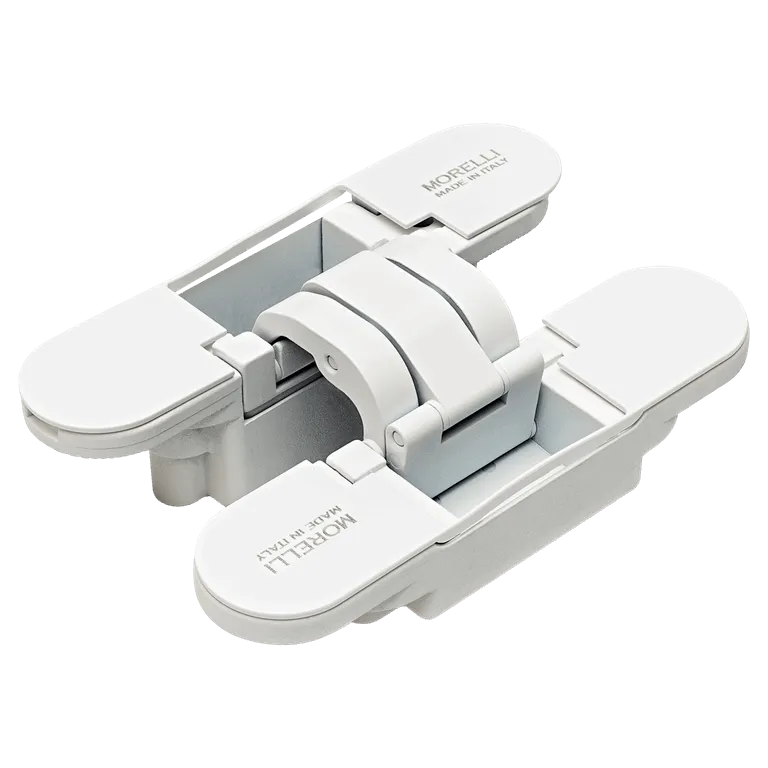 Петля скрытая HH-20 W, врезная с 3D-регулировкой, вес полотна до 60 кг, цвет белый фото купить Нижний Новгород